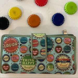 Fossil Multicolor Graphic Wallet